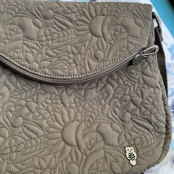 Sakroots Olive Foldover Crossbody - Picture 3 of 8